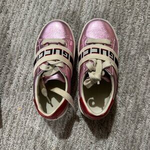 Toddler girl Gucci sneakers!
